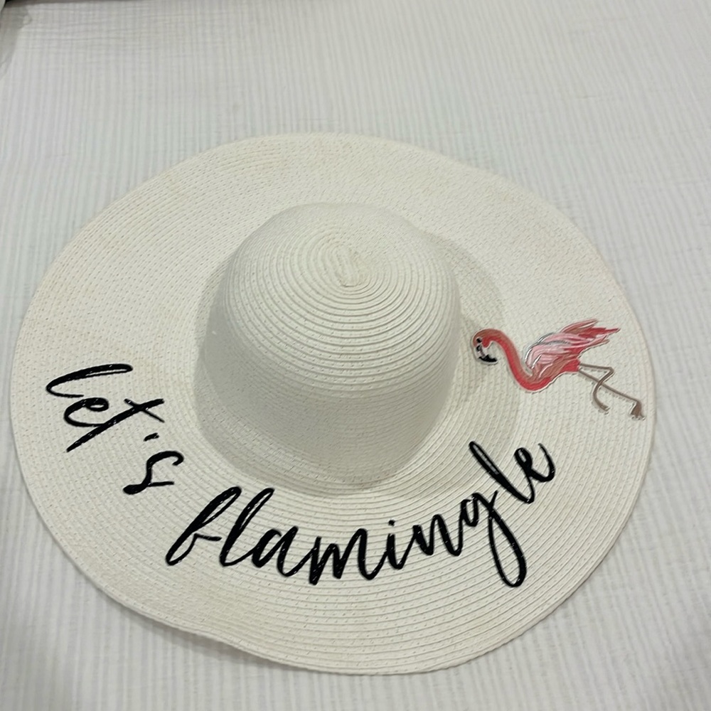Let’s Flamingle Beach Hat!